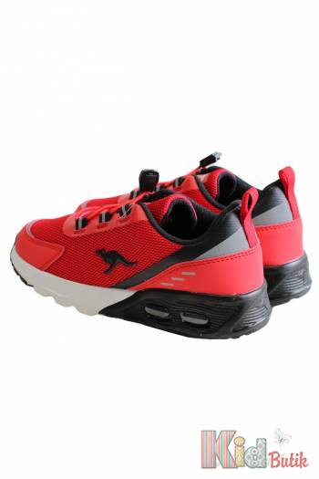Купить Кроссовки красные с сеткой для мальчика KangaROOS 23-18845-002-6173 на КидБутик Кроссовки красные с сеткой для мальчика KangaROOS 23-18845-002-6173