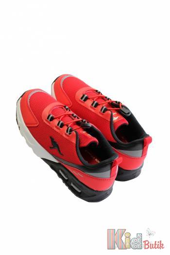Купить Кроссовки красные с сеткой для мальчика KangaROOS 23-18845-002-6173 на КидБутик Кроссовки красные с сеткой для мальчика KangaROOS 23-18845-002-6173
