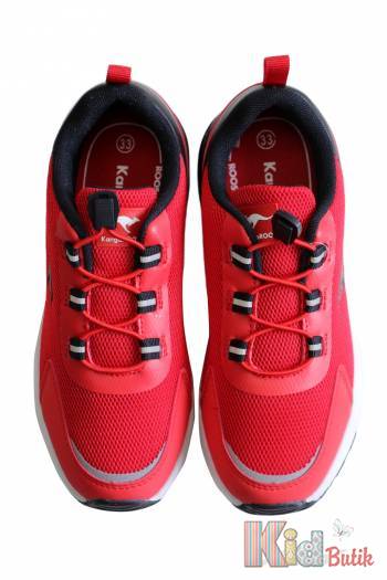Купить Кроссовки красные с сеткой для мальчика KangaROOS 23-18845-002-6173 на КидБутик Кроссовки красные с сеткой для мальчика KangaROOS 23-18845-002-6173