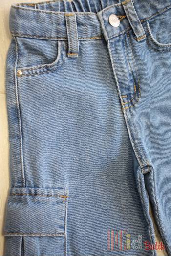 Купити Джинси карго блакитного кольору для дівчинки Ada Yildiz Ад23-3(744) на КідБутік Джинси карго блакитного кольору для дівчинки Ada Yildiz Ад23-3(744)