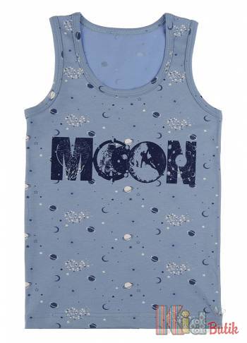 Купить Майка "MOON" для мальчика 6-7 лет Donella 23-771262B на КидБутик Майка "MOON" для мальчика 6-7 лет Donella 23-771262B