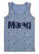 Купить Майка "MOON" для мальчика 6-7 лет Donella 23-771262B на КидБутик Майка "MOON" для мальчика 6-7 лет Donella 23-771262B - фото 3