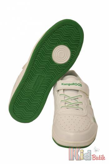 Купить Кроссовки с зелеными вставками для мальчика KangaROOS 23-10004-000-0101 на КидБутик Кроссовки с зелеными вставками для мальчика KangaROOS 23-10004-000-0101