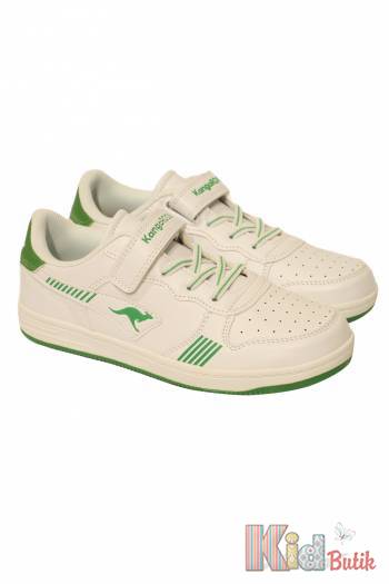 Купить Кроссовки с зелеными вставками для мальчика KangaROOS 23-10004-000-0101 на КидБутик Кроссовки с зелеными вставками для мальчика KangaROOS 23-10004-000-0101