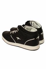 Купить Кроссовки хайтопы черные для мальчика KangaROOS 23-18907-000-5012 на КидБутик Кроссовки хайтопы черные для мальчика KangaROOS 23-18907-000-5012