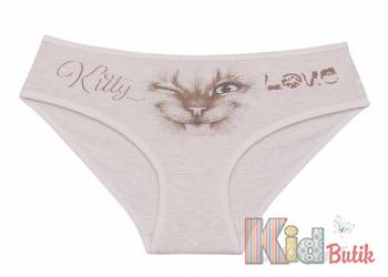Купить Трусы "Kitty Love" для девочки 8-9 лет Donella 23-415101 на КидБутик Трусы "Kitty Love" для девочки 8-9 лет Donella 23-415101