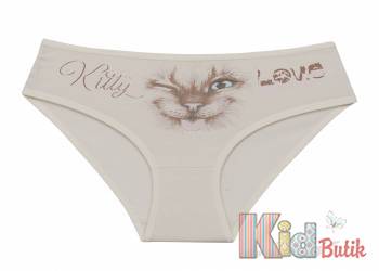 Купить Трусы "Kitty Love" для девочки 8-9 лет Donella 23-415101 на КидБутик Трусы "Kitty Love" для девочки 8-9 лет Donella 23-415101