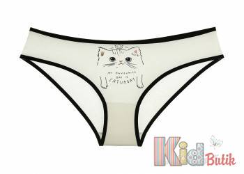 Купить Трусы с прикольным котиком "Meow" для девочки 12-13 лет Donella 23-5171KT на КидБутик Трусы с прикольным котиком "Meow" для девочки 12-13 лет Donella 23-5171KT