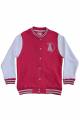 Купить Бомбер малиновый "А" для девочки A-yugi Jeans Аю23-18Рз(17156) на КидБутик Бомбер малиновый "А" для девочки A-yugi Jeans Аю23-18Рз(17156) - фото