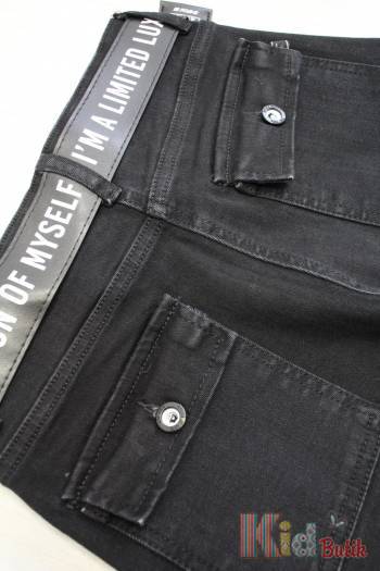 Купить Джинсы карго черные с ремнем A-yugi Jeans Аю23-21Чорн(9380) на КидБутик Джинсы карго черные с ремнем A-yugi Jeans Аю23-21Чорн(9380)