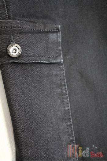 Купить Джинсы карго черные с ремнем A-yugi Jeans Аю23-21Чорн(9380) на КидБутик Джинсы карго черные с ремнем A-yugi Jeans Аю23-21Чорн(9380)