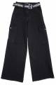 Купить Джинсы карго черные с ремнем A-yugi Jeans Аю23-21Чорн(9380) на КидБутик Джинсы карго черные с ремнем A-yugi Jeans Аю23-21Чорн(9380) - фото 3