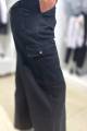 Купить Джинсы карго черные с ремнем A-yugi Jeans Аю23-21Чорн(9380) на КидБутик Джинсы карго черные с ремнем A-yugi Jeans Аю23-21Чорн(9380) - фото 6