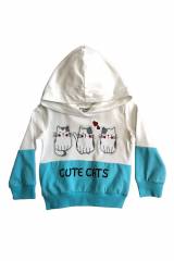 Купить Худи "Cute Cats" для девочки Wanex V23-23(31715) на КидБутик Худи "Cute Cats" для девочки Wanex V23-23(31715)