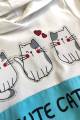 Купити Худі "Cute Cats" для дівчинки Wanex V23-23(31715) на КідБутік Худі "Cute Cats" для дівчинки Wanex V23-23(31715) - фото 3