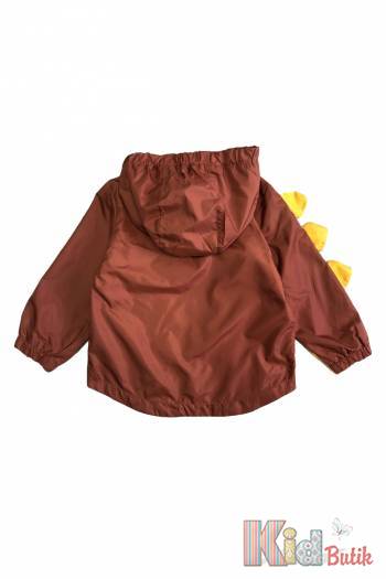 Купить Ветровка корочневая с динозавром на плече для мальчика Midimod Мд23-4Кор(23229) на КидБутик Ветровка корочневая с динозавром на плече для мальчика Midimod Мд23-4Кор(23229)