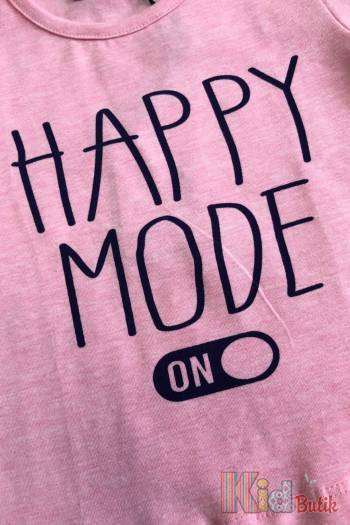 Купити Реглан рожевий "Happy Mode on" для дівчинки Wanex V23-16(31614) на КідБутік Реглан рожевий "Happy Mode on" для дівчинки Wanex V23-16(31614)