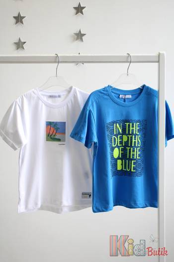 Купить Футболка белая с пальмами "Summer" для мальчика NK Unsea НК23-14(44501) на КидБутик Футболка белая с пальмами "Summer" для мальчика NK Unsea НК23-14(44501)