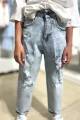 Купить Джинсы мом светлые рваные для девочки A-yugi Jeans Аю23-35(5378) на КидБутик Джинсы мом светлые рваные для девочки A-yugi Jeans Аю23-35(5378) - фото 6