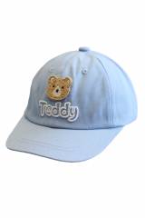 Купить Бейсболка голубая "Teddy" для мальчика Бренд А23-4 на КидБутик Бейсболка голубая "Teddy" для мальчика Бренд А23-4
