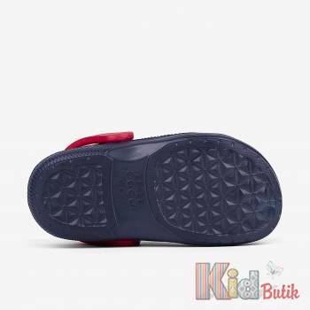 Купить Клоги темно-синие "Jungle" для мальчика Coqui 23-9382 Navy/New Red на КидБутик Клоги темно-синие "Jungle" для мальчика Coqui 23-9382 Navy/New Red