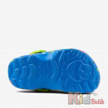Купити Сабо світло-сині "Dino" для хлопчика Coqui 23--8701Royal/Lime Dino+A на КідБутік Сабо світло-сині "Dino" для хлопчика Coqui 23--8701Royal/Lime Dino+A
