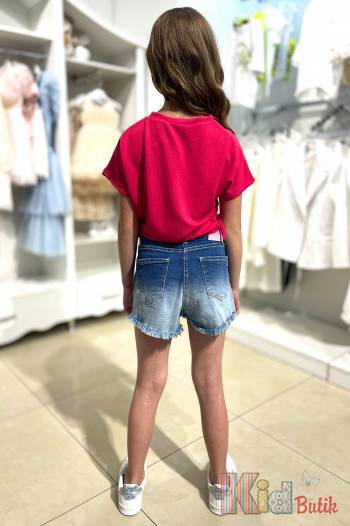 Купить Топ цвета фуксия в рубчик с завязками Cuties Ст23-9Фуксія(3706) на КидБутик Топ цвета фуксия в рубчик с завязками Cuties Ст23-9Фуксія(3706)