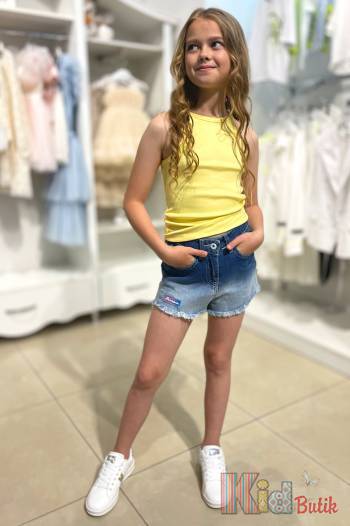 Купити Майка світло-жовта для дівчинки Cuties Ст23-13(3669) на КідБутік Майка світло-жовта для дівчинки Cuties Ст23-13(3669)