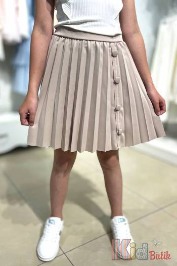 Купити Спідниця для дівчинки в бежевому кольорі Cuties Ст23-17Беж(3779) на КідБутік Спідниця для дівчинки в бежевому кольорі Cuties Ст23-17Беж(3779)