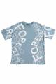Купить Футболка "Forever" для взрослого мальчика JaceyJace Дж23-6(414)Ср/гл на КидБутик Футболка "Forever" для взрослого мальчика JaceyJace Дж23-6(414)Ср/гл - фото