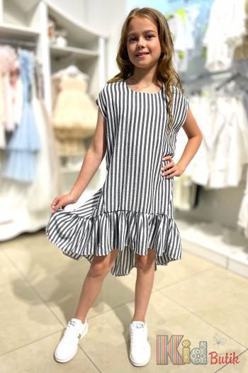 Купити Плаття у смужку для Вашої дівчинки. Brows Kids ВР23-9(8143) на КідБутік Плаття у смужку для Вашої дівчинки. Brows Kids ВР23-9(8143)