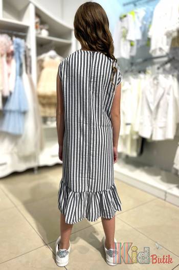 Купити Плаття у смужку для Вашої дівчинки. Brows Kids ВР23-9(8143) на КідБутік Плаття у смужку для Вашої дівчинки. Brows Kids ВР23-9(8143)