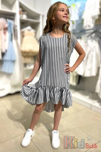 Купити Плаття у смужку для Вашої дівчинки. Brows Kids ВР23-9(8143) на КідБутік Плаття у смужку для Вашої дівчинки. Brows Kids ВР23-9(8143)