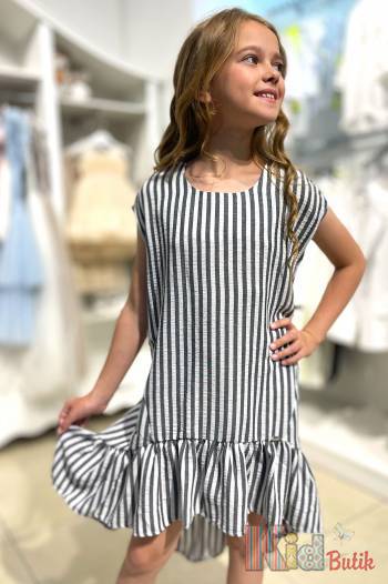 Купити Плаття у смужку для Вашої дівчинки. Brows Kids ВР23-9(8143) на КідБутік Плаття у смужку для Вашої дівчинки. Brows Kids ВР23-9(8143)