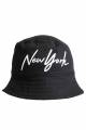 Панамка черно-белая "New York"