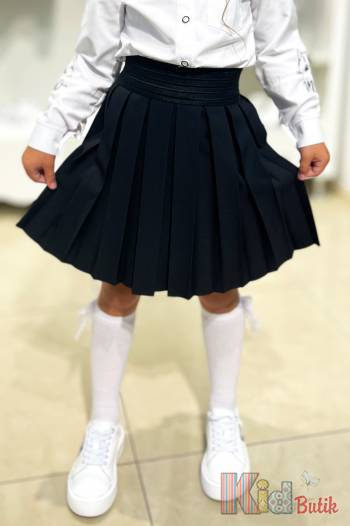 Купить Юбка в широкую складку для девочки Sen Kids Т23-1(27-843) на КидБутик Юбка в широкую складку для девочки Sen Kids Т23-1(27-843)