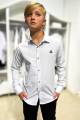 Купить Рубашка белая с мелкими рисочками для мальчика A-yugi Jeans Аю23-45рисоч(18101/18118102) на КидБутик Рубашка белая с мелкими рисочками для мальчика A-yugi Jeans Аю23-45рисоч(18101/18118102) - фото