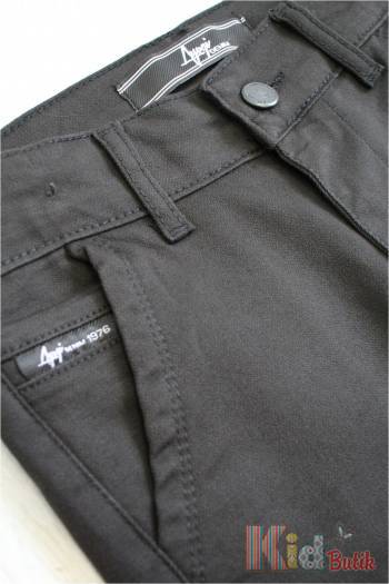 Купить Брюки скини лаконичные черные для мальчика A-yugi Jeans Аю23-39(5368) на КидБутик Брюки скини лаконичные черные для мальчика A-yugi Jeans Аю23-39(5368)