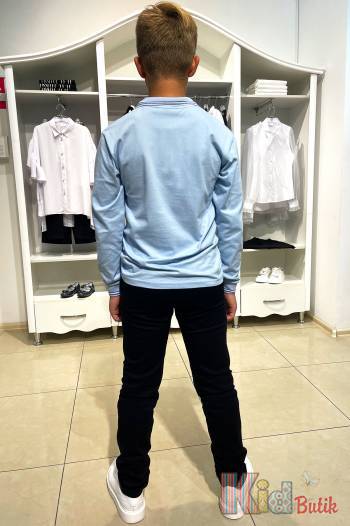 Купить Брюки скини лаконичные черные для мальчика A-yugi Jeans Аю23-39(5368) на КидБутик Брюки скини лаконичные черные для мальчика A-yugi Jeans Аю23-39(5368)
