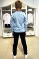 Купить Брюки скини лаконичные черные для мальчика A-yugi Jeans Аю23-39(5368) на КидБутик Брюки скини лаконичные черные для мальчика A-yugi Jeans Аю23-39(5368) - фото 4