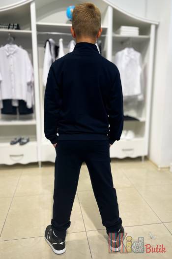 Купить Спортивный костюм синий "Design Department" для мальчика A-yugi Jeans Аю23-36Сн(7192) на КидБутик Спортивный костюм синий "Design Department" для мальчика A-yugi Jeans Аю23-36Сн(7192)
