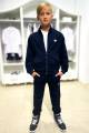 Купить Спортивный костюм синий "Design Department" для мальчика A-yugi Jeans Аю23-36Сн(7192) на КидБутик Спортивный костюм синий "Design Department" для мальчика A-yugi Jeans Аю23-36Сн(7192) - фото