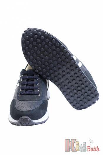 Кроссовки с белыми вставками для мальчика Kemal Pafi КР23-795 36-2516GRS