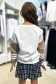 Купити Світшот бежевий для дівчинки "LA" MiniModa Мі23-4Беж(3675) на КідБутік Світшот бежевий для дівчинки "LA" MiniModa Мі23-4Беж(3675) - фото 2