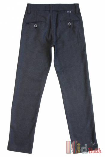 Купить Брюки слим синие меланжевого оттенка для мальчика A-yugi Jeans Аю23-47Сн(5360) на КидБутик Брюки слим синие меланжевого оттенка для мальчика A-yugi Jeans Аю23-47Сн(5360)