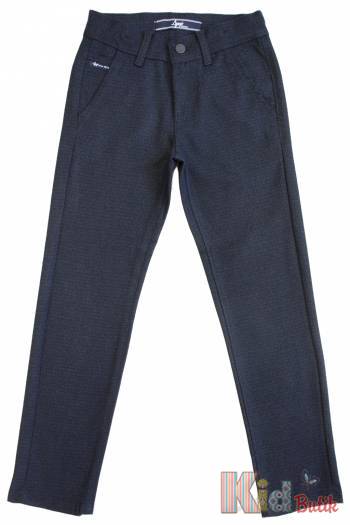Купить Брюки слим синие меланжевого оттенка для мальчика A-yugi Jeans Аю23-47Сн(5360) на КидБутик Брюки слим синие меланжевого оттенка для мальчика A-yugi Jeans Аю23-47Сн(5360)