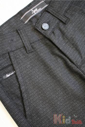 Купить Брюки слим черные меланжевого оттенка для мальчика A-yugi Jeans Аю23-47Чорн(5360) на КидБутик Брюки слим черные меланжевого оттенка для мальчика A-yugi Jeans Аю23-47Чорн(5360)