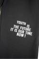 Купить Штаны спортивные черные "Youth is the future" для мальчика Marions Мр23-11(7203) на КидБутик Штаны спортивные черные "Youth is the future" для мальчика Marions Мр23-11(7203) - фото 3