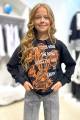 Купить Свитшот черный "The Rabbit" для девочки Little Lady Мр23-7Чор(7023) на КидБутик Свитшот черный "The Rabbit" для девочки Little Lady Мр23-7Чор(7023)