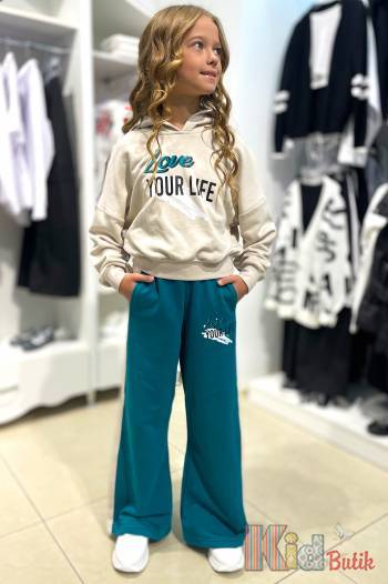 Купить Спортивный костюм палаццо для девочки "Love Your Life" Marions Мр23-22(7113) на КидБутик Спортивный костюм палаццо для девочки "Love Your Life" Marions Мр23-22(7113)